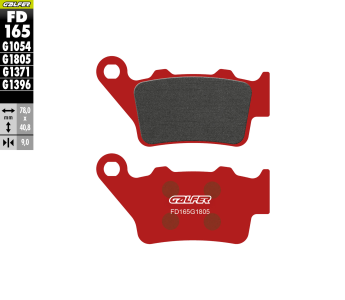 Preview: Galfer FD165G1805 brake pads