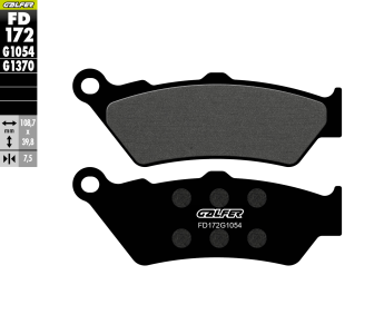 Galfer FD172G1054 brake pads