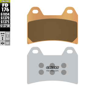 Preview: Galfer FD176G1375 brake pads