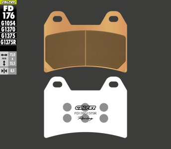 Preview: Galfer FD176G1375R brake pads