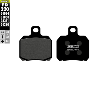 Galfer FD220G1050 brake pads