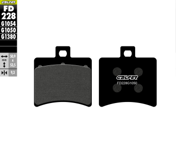 Galfer FD228G1050 brake pads