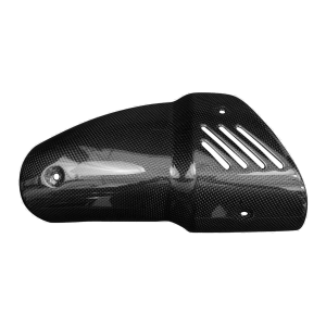 F&F Carbon Auspuffabdeckung (für Akrapovic Endtopf), Carbon/Glasfaser – Aprilia RSV4 ab 2021