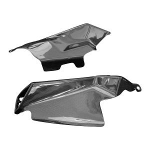 Preview: F&F Carbon Auspuffverkleidung, Carbon/Glasfaser – Aprilia RS 660 ab 2020