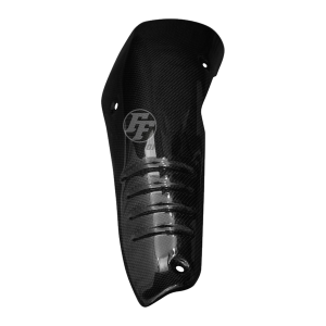 Preview: F&F Carbon Auspuffverkleidung, Carbon/Glasfaser – Aprilia RSV 4 2009–2014, Tuono V4 2009–2016