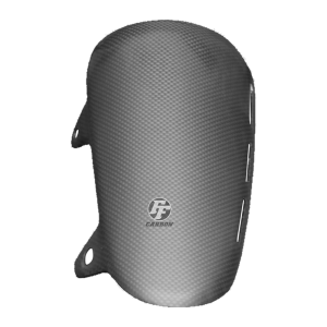 Preview: F&F Carbon Auspuffverkleidung, Carbon/Glasfaser – Ducati Diavel 2010–2013