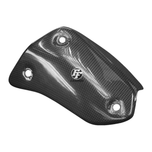 Preview: F&F Carbon Auspuffverkleidung, Carbon/Glasfaser – Ducati Hyperstrada, Hypermotard 821 2013–2015 939 ab 2016