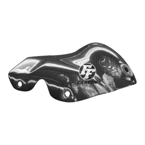 Preview: F&F Carbon Auspuffverkleidung, Carbon/Glasfaser – Ducati Hyperstrada, Hypermotard 821 2013–2015 939 ab 2016