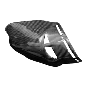 Preview: F&F Carbon Auspuffverkleidung, Carbon/Glasfaser – Ducati Multistrada 1200, Multistrada 1200S 2010–2014