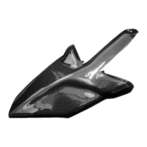 Preview: F&F Carbon Auspuffverkleidung, Carbon/Glasfaser – Ducati Multistrada 1200, Multistrada 1200 S 2010–2014