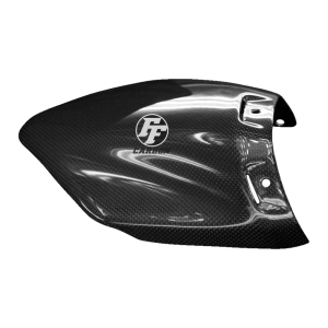 Preview: F&F Carbon Auspuffverkleidung, Carbon/Glasfaser – Ducati Multistrada 1200S Pikes Peak ab 2016