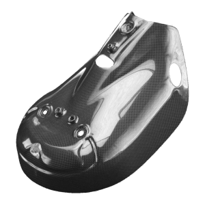 Preview: F&F Carbon Auspuffverkleidung, Carbon/Glasfaser – Ducati Panigale 1299