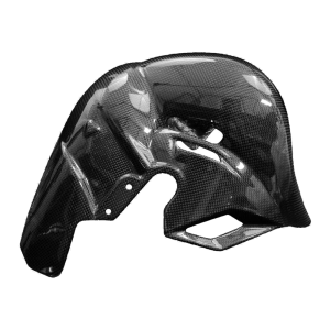 F&F Carbon Auspuffverkleidung, 100 % Carbon – Ducati Panigale V4/V4S ab 2025