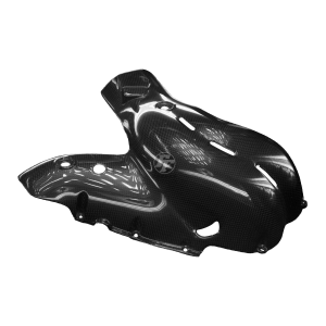 F&F Carbon Auspuffverkleidung, 100 % Carbon – Ducati Streetfighter V4 2020–2021