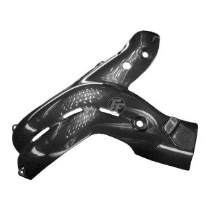 Preview: F&F Carbon Auspuffverkleidung, 100 % Carbon – Ducati Streetfighter V4 2020–2021