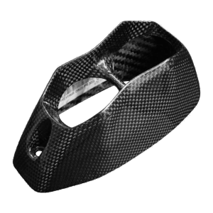 Preview: F&F Carbon Auspuffverkleidung hinten, 100 % Carbon – Ducati Multistrada V4