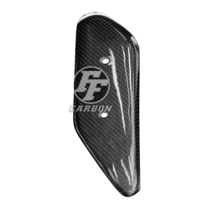 Preview: F&F Carbon Auspuffverkleidung links, Carbon/Glasfaser – Ducati Supersport 939 2017–2020, Supersport 950 ab 2021