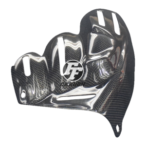 Preview: F&F Carbon Auspuffverkleidung, Carbon/Glasfaser – MV Agusta F3 2012–2019, Brutale 675 u. a.