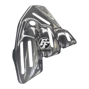 Preview: F&F Carbon Auspuffverkleidung, Carbon/Glasfaser – MV Agusta F3 2012–2019, Brutale 675 u. a.