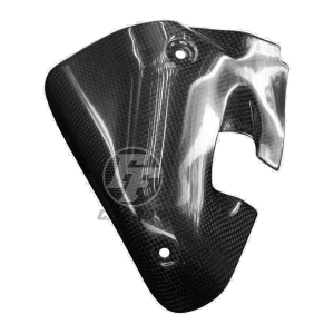 F&F Carbon Auspuffverkleidung rechts, Carbon/Glasfaser – Ducati Supersport 939 2017–2020, Supersport 950 ab 2021