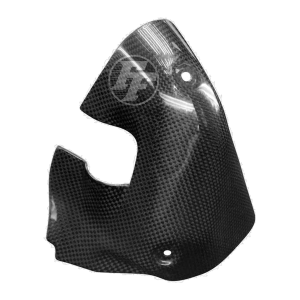 Preview: F&F Carbon Auspuffverkleidung rechts, Carbon/Glasfaser – Ducati Supersport 939 2017–2020, Supersport 950 ab 2021