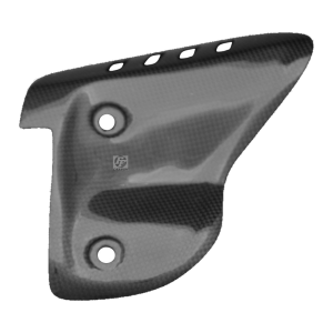 Preview: F&F Carbon Auspuffverkleidung-Termignoni-Auspuff, Carbon/Glasfaser – Ducati 848