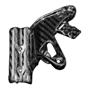 Preview: F&F Carbon Bremskabel-Abdeckung, 100 % Carbon – Ducati Panigale V4 ab 2025