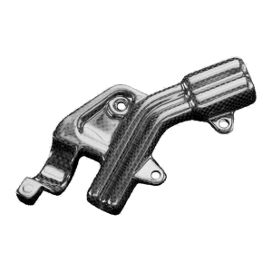 F&F Carbon Bremskabel-Abdeckung (geschlossene Version), 100 % Carbon – Ducati Streetfighter V4 2020–2022