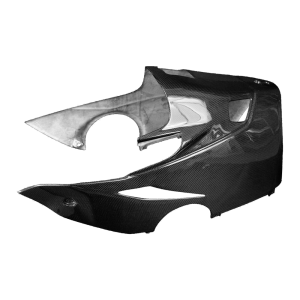 Puntale versione monopezzo F&F Carbon, carbonio/fibra di vetro – Ducati Panigale V4/V4S 2020–2021, Panigale V4 SP dal 2021