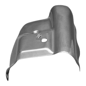 Preview: F&F Carbon Bugspoiler-Mittelteil, Carbon/Glasfaser – Ducati Multistrada 1200, Multistrada 1200S 2010–2014