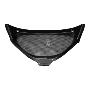 Preview: F&F Carbon Dreiecksrahmen-Ölkühlerabdeckung, Carbon/Glasfaser – Aprilia RSV4 2009–2020