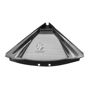 F&F Carbon Dreiecksrahmen-Ölkühlerabdeckung, Carbon/Glasfaser – MV Agusta F3