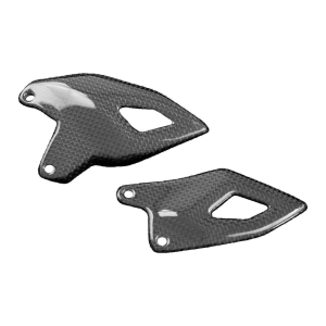 Preview: F&F Carbon Fersenschützer, 100 % Carbon – Ducati Panigale V4 ab 2025