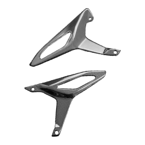Preview: F&F Carbon Fersenschützer, Carbon/Glasfaser – Ducati Streetfighter V4 ab 2025