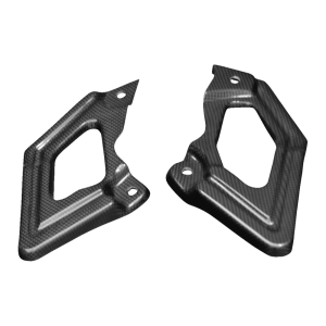 F&F Carbon Fersenschützer (nur bei Solo Betrieb), Carbon/Glasfaser – Ducati Hypermotard 796, Hypermotard 1100