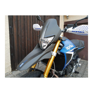 F&F Carbon Frontverkleidung, 100 % Carbon – Aprilia SMV 750 Dorsoduro 2008–2016, Dorsoduro 900 2017–2022