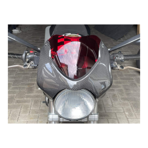 F&F Carbon Frontverkleidung über Scheinwerfer, 100 % Carbon – Ducati Monster 900, S4R u. a.