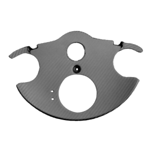 F&F Carbon Gabelbrückenblende unten, 100 % Carbon – Ducati Panigale V4/V4S ab 2025