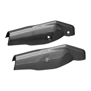 Preview: F&F Carbon Gabelverkleidung, Carbon/Glasfaser – Ducati Hypermotard 796, Hypermotard 1100