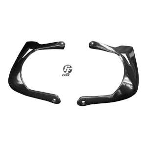 Preview: F&F Carbon Handschützer, Carbon/Glasfaser – Aprilia Dorsoduro 1200 2010–2018
