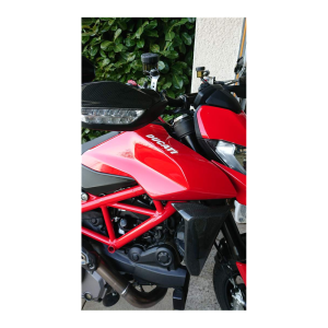 Preview: F&F Carbon Handschützer, Carbon/Glasfaser – Ducati Hypermotard 950 ab 2019