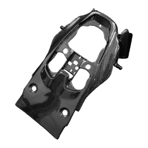 Preview: F&F Carbon Heck-Unterverkleidung, Carbon/Glasfaser – Ducati Panigale V4, Panigale V4S u. a.