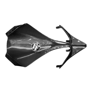 F&F Carbon Heck-Unterverkleidung ohne Ausschnitte, Carbon/Glasfaser – Ducati Panigale 899, Panigale 1199