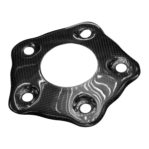 Preview: F&F Carbon Hintere Ritzelabdeckung, Carbon/Glasfaser – Ducati Hypermotard 821