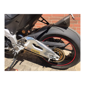 F&F Carbon Hinteres Schutzblech, 100 % Carbon – Aprilia RSV 4 2009–2020, Tuono V4R 2015–2020