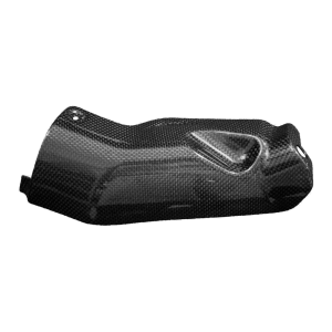 F&F Carbon Hitzeschutz, 100 % Carbon – Ducati DesertX ab 2026