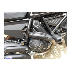 F&F Carbon Hitzeschutz, 100 % Carbon – Ducati Scrambler ab 2018