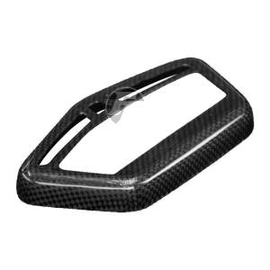 Preview: F&F Carbon Instrumenten-Abdeckung, Carbon/Glasfaser – Ducati Hyperstrada, Hypermotard 821