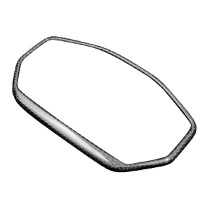 Preview: F&F Carbon Instrumenten-Abdeckung, 100 % Carbon – Ducati Monster 937