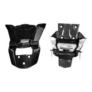 F&F Carbon Kennzeichenhalter, Carbon/Glasfaser – Ducati Multistrada 1200, Multistrada 1200 S 2010–2014